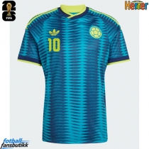 Colombia James Rodriguez #10 Bortedrakt EM 2024 Kortermet